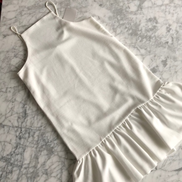 NWT Zara Halter Neck Mini Dress - Picture 3 of 7